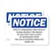 Signmission This Is A Fragrance Free Facility Please, 5 in W x Rectangle, Vinyl Decal OS-2PACK-NS-D-35-L-18623 - alternate 1